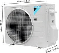 Daikin 1 Ton 3 Star Split AC with PM 2.5 Filter  - White