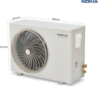 Nokia 4 in 1 Convertible Cooling 1 Ton 3 Star Split Inverter AC  - White