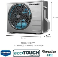 Panasonic 1 Ton 5 Star Split Inverter AC with Wi-fi Connect  - White