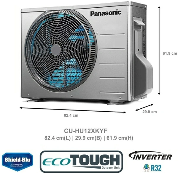 Panasonic 1 Ton 5 Star Split Inverter AC with Wi-fi Connect  - White