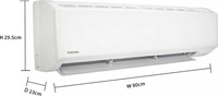 TOSHIBA 1 Ton 3 Star Split AC  - White