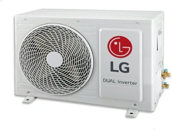 LG 1 Ton 3 Star Split Dual Inverter AC  - White, Maroon