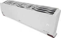 LG 1 Ton 3 Star Split Dual Inverter AC  - White, Maroon