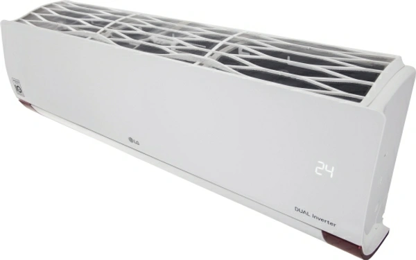 LG 1 Ton 3 Star Split Dual Inverter AC  - White, Maroon
