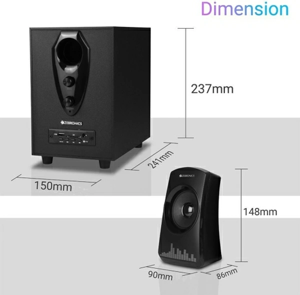 ZEBRONICS ZEB-FEEL 4 60 W Bluetooth Home Theatre