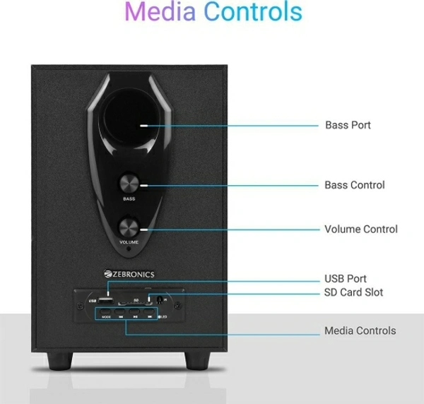ZEBRONICS ZEB-FEEL 4 60 W Bluetooth Home Theatre