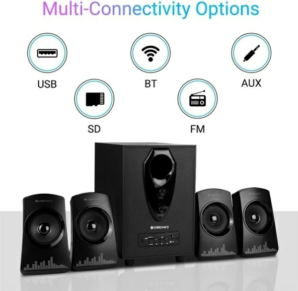 ZEBRONICS ZEB-FEEL 4 60 W Bluetooth Home Theatre