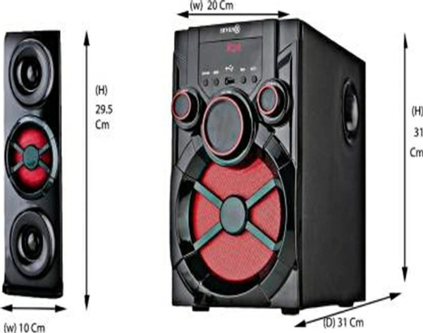 seven r SB-07-MULTIMEDIA 5.1 TOWER SPEAKER 120 W Bluetooth Home Theatre