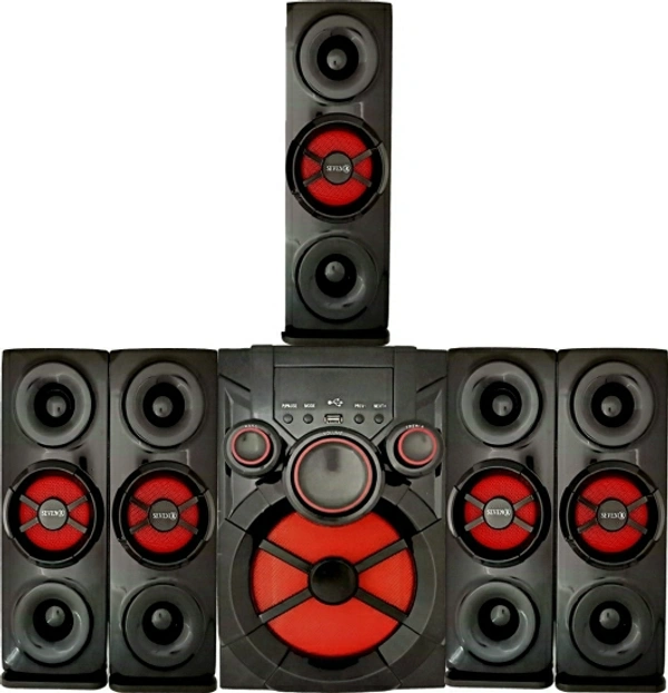 SEVEN R SB-07 -5.1 MULTIMEDIA TOWER SPEAKER 120 W Bluetooth Home Theatre