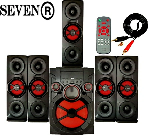 SEVEN R SB-07 -5.1 MULTIMEDIA TOWER SPEAKER 120 W Bluetooth Home Theatre