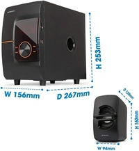 ZEBRONICS ZEB-BT4444RUCF 60 W Bluetooth Home Theatre