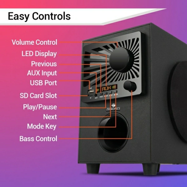 ZEBRONICS Zeb-Sunshine 60 W Bluetooth Home Theatre