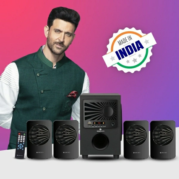ZEBRONICS Zeb-Sunshine 60 W Bluetooth Home Theatre