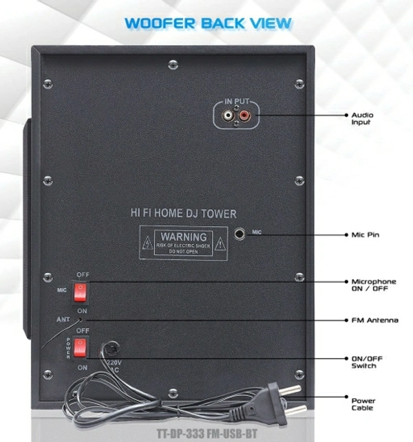 Target D333 125 W Bluetooth Home Theatre