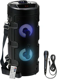 Worricow Heavy Body Mterial X-BASS Wireless Bluetooth Portable Party Dual Sound Speaker