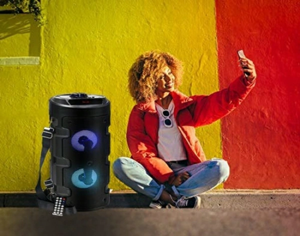 Worricow Heavy Body Mterial X-BASS Wireless Bluetooth Portable Party Dual Sound Speaker