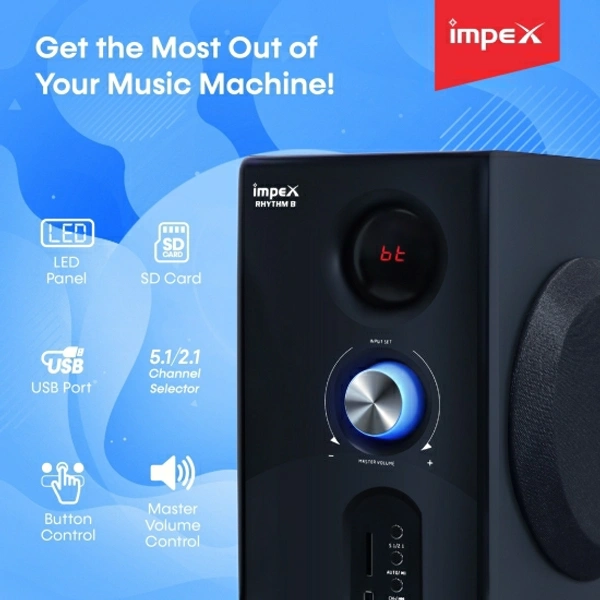 IMPEX RHYTHM B 45 W Bluetooth Home Theatre