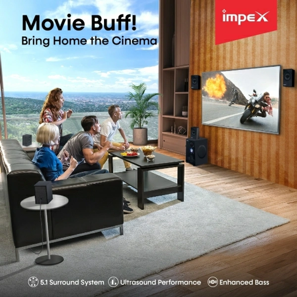 IMPEX RHYTHM B 45 W Bluetooth Home Theatre