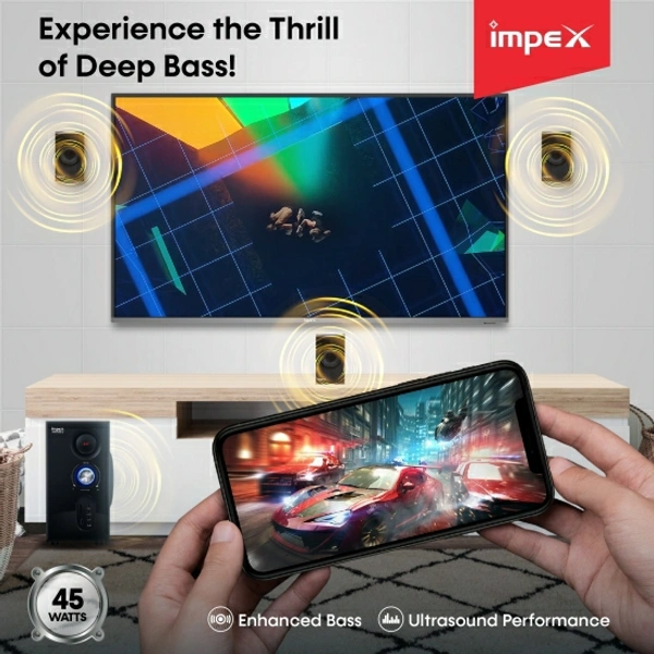 IMPEX RHYTHM B 45 W Bluetooth Home Theatre