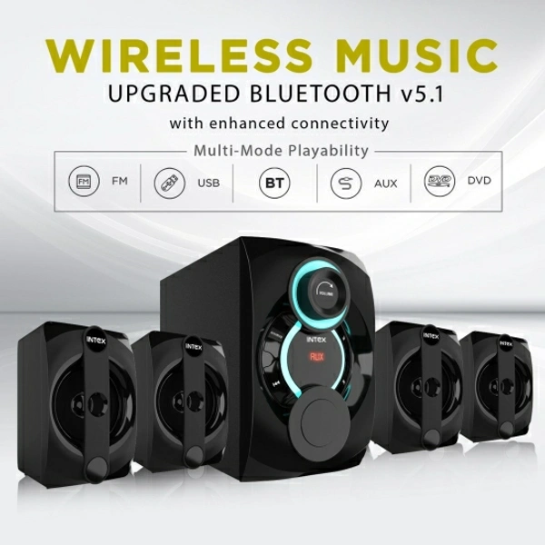 Intex MM Speaker COSMIC 5.1 FMUB 90 W Bluetooth Home Theatre