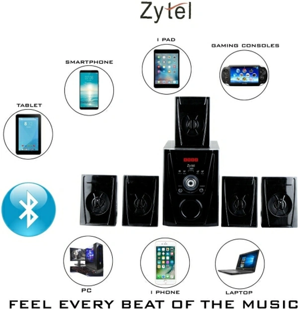 Zytel Edge 5.1 Bluetooth Home Theatre
