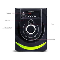 TECNIA Atom 508 Bluetooth 5.1 Channel Home Theater Multimedia Speaker System Home Theatre