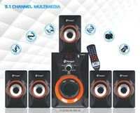 Target TARGET TT-D5109 FM-USB-BT PMPO : 32500 WATTS RMS : 155 WATTS 155 W Bluetooth Home Theatre