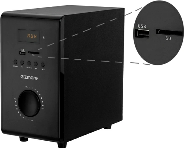 Gizmore GIZ SURROUND 5150 50 W Bluetooth Home Theatre