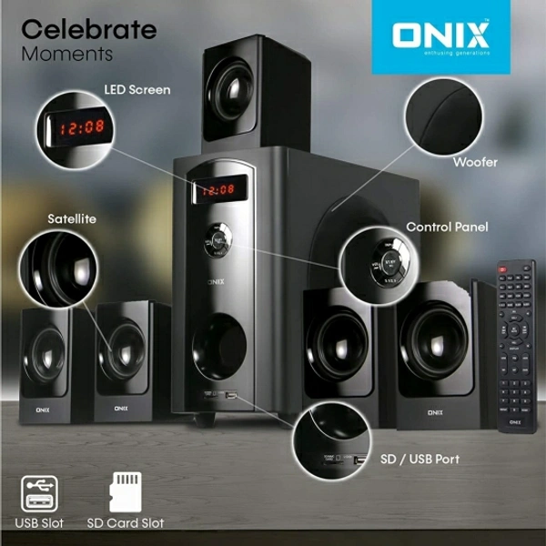 Onix OHT-100 5.1 Channel Multimedia Speaker