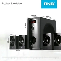 Onix OHT-100 5.1 Channel Multimedia Speaker