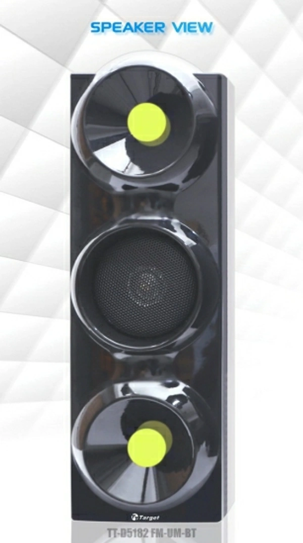 Target TARGET TT-D5182 FM-USB-BT PMPO : 44500 WATTS RMS : 180 WATTS MULTIMEDIA SPEAKERS