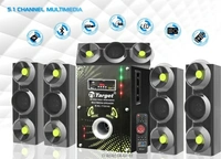 Target TARGET TT-D5182 FM-USB-BT PMPO : 44500 WATTS RMS : 180 WATTS MULTIMEDIA SPEAKERS