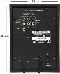 KRISONS Polo R Bluetooth Home Theatre