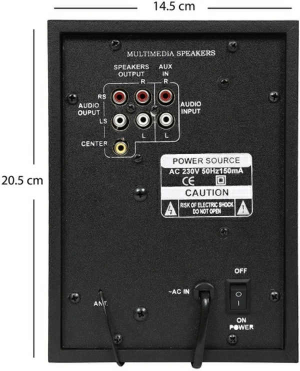 KRISONS Polo R Bluetooth Home Theatre