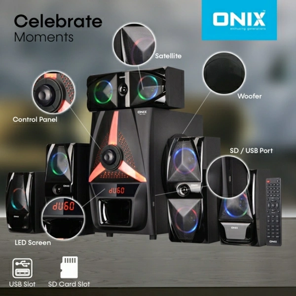 Onix OHT 350 150 W Bluetooth Home Theatre