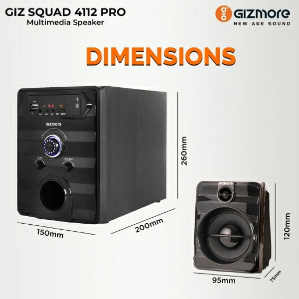 Gizmore Giz Squad 4112 Pro 40 W Bluetooth Home Theatre