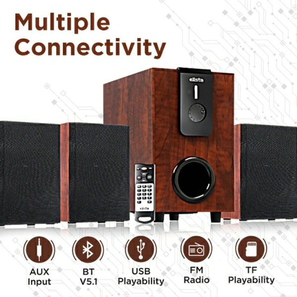 Elista Pearl 4.1 AUTFB 60 W Bluetooth Home Theatre