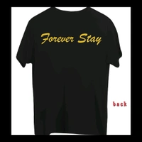 STRAY KIDS KPOP GROUP SKZ ILLUSTRATION MULTICOLOR ART PRINTED BLACK T-SHIRT. - Black, S 38