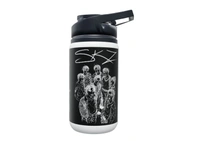SKZ StrayKids KPOP boygroup Art STEEL TUMBLER - Black, 500ml