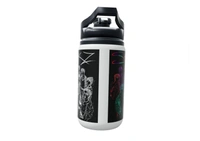 SKZ StrayKids KPOP boygroup Art STEEL TUMBLER - Black, 500ml