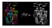 SKZ StrayKids KPOP boygroup Art STEEL TUMBLER - Black, 500ml