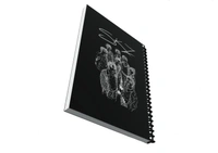 SKZ StrayKids KPOP boygroup Art NOTEBOOK- Ruled - Black, A5