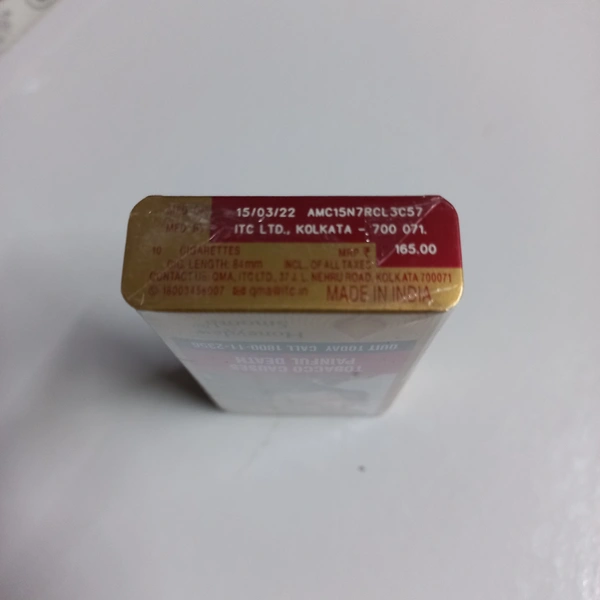 GOLD FLAKE KING  ₹ 165 