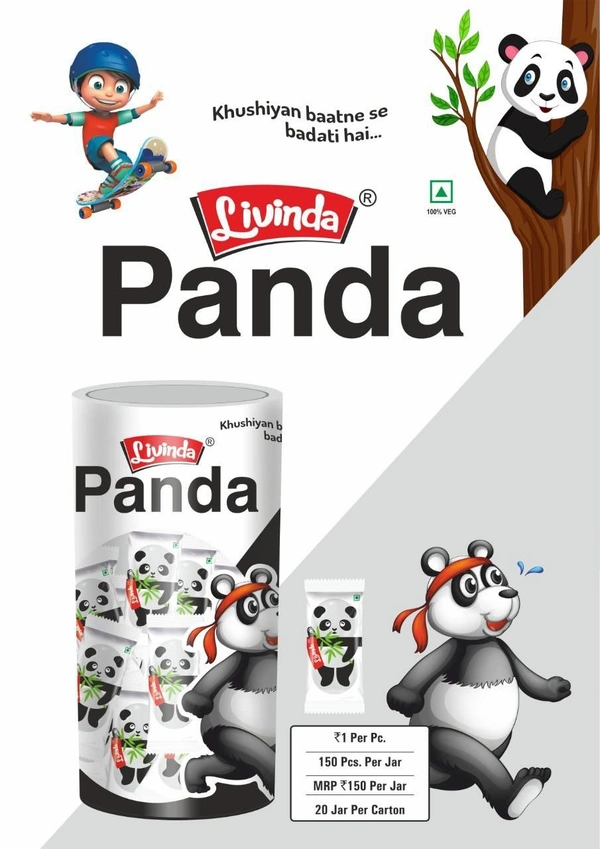 Livinda panda choclats