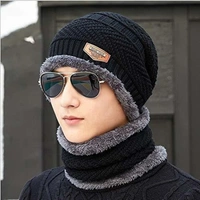 2pc combo woolen cap winter soft cap CapColor :BlackSize :FreeFabric :WoolStyle code :combo 2pcOccasion :CasualIdeal For :Men & WomenStyle Code  - Black, Free Size