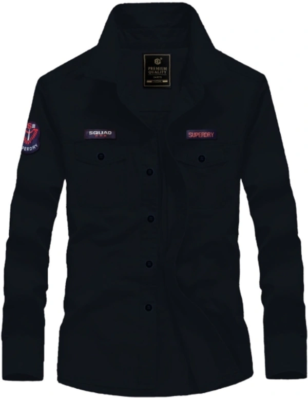 HS FASHION Full Sleeve Solid Men JacketPattern: SolidSuitable - Black, M