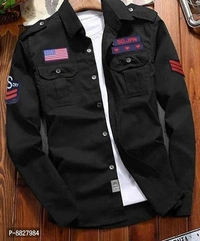 HS FASHION Full Sleeve Solid Men JacketPattern: SolidSuitable - Black, M