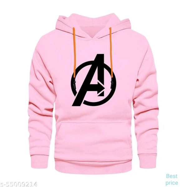 FASHION AND YOUTH Stylish Unisex  Avenger Design Printed Hooded Hoodies | Pullover Sweatshirts for Men Name: FASHION AND YOUTH Stylish Unisex  Avenger Design Printed Hooded Hoodies | Pullover Sweatshirts for Men Fabric - Black, Xl