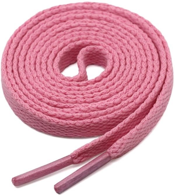 GRAH SANGRAH® (2 Pair) Shoelaces for Hiking Shoes, Outdoor Walking Sneakers, Outdoor Hiking, Climbing, Basketball, Work Boot, Running , Sport Shoes  - 120 CM, Pink