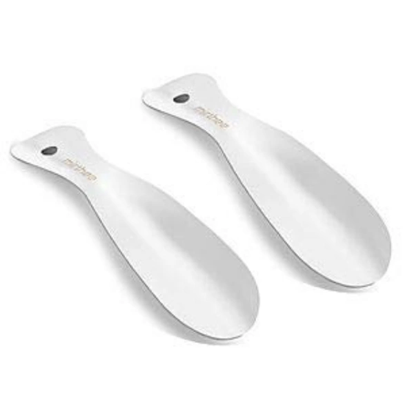 GRAH SANGRAH® (1 Pieces) Metal Shoe Horn for Seniors Kids or adults Stylish Metallic Shoe Horns - Metal